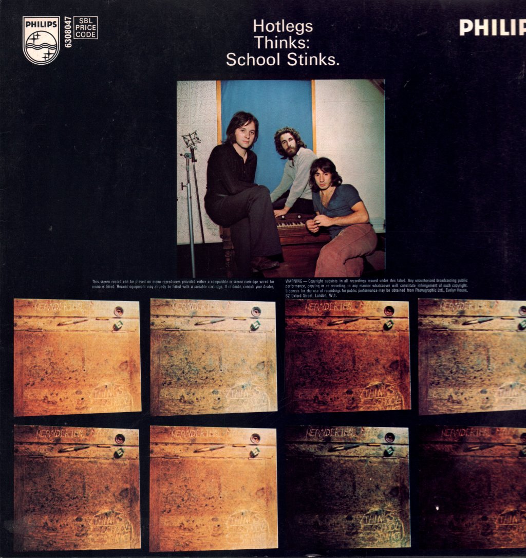 Hotlegs - Thinks School Stinks - Lp