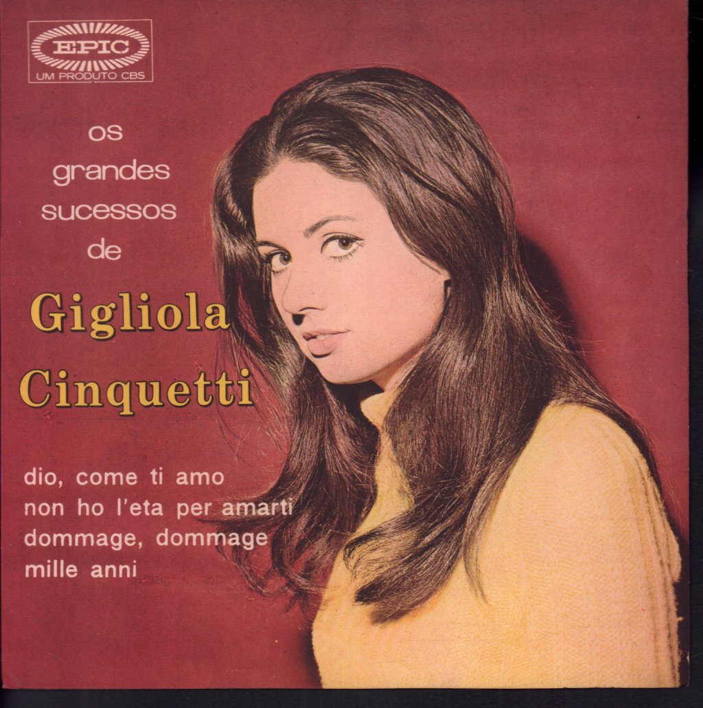 Gigliola Cinquetti - Os Grandes Sucessos De - 7 Inch
