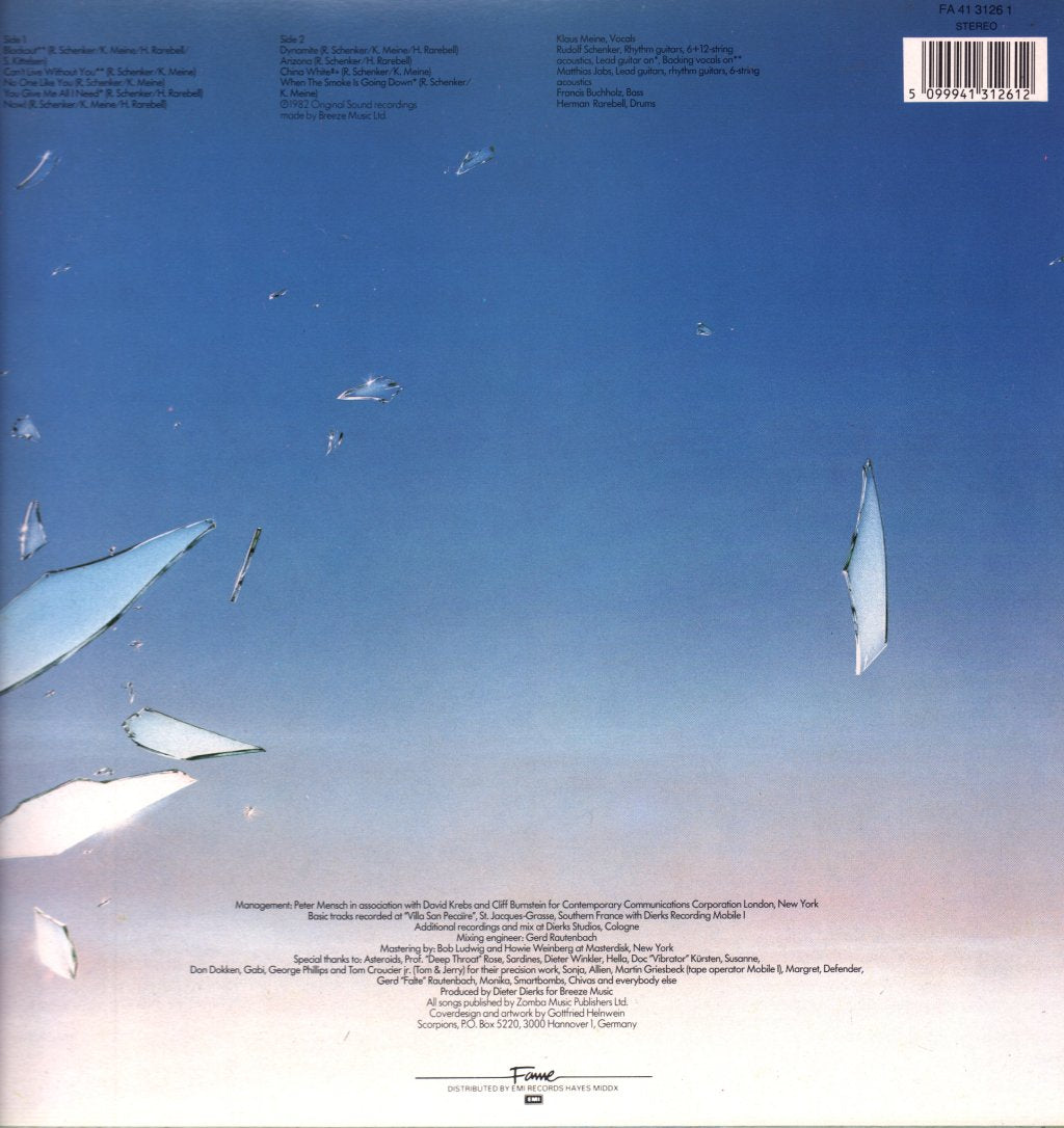 Scorpions - Blackout - Lp
