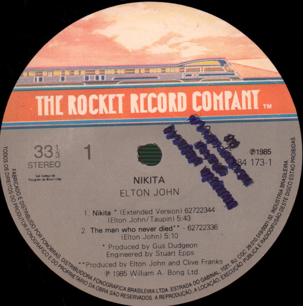 Elton John - Nikita - 12 Inch