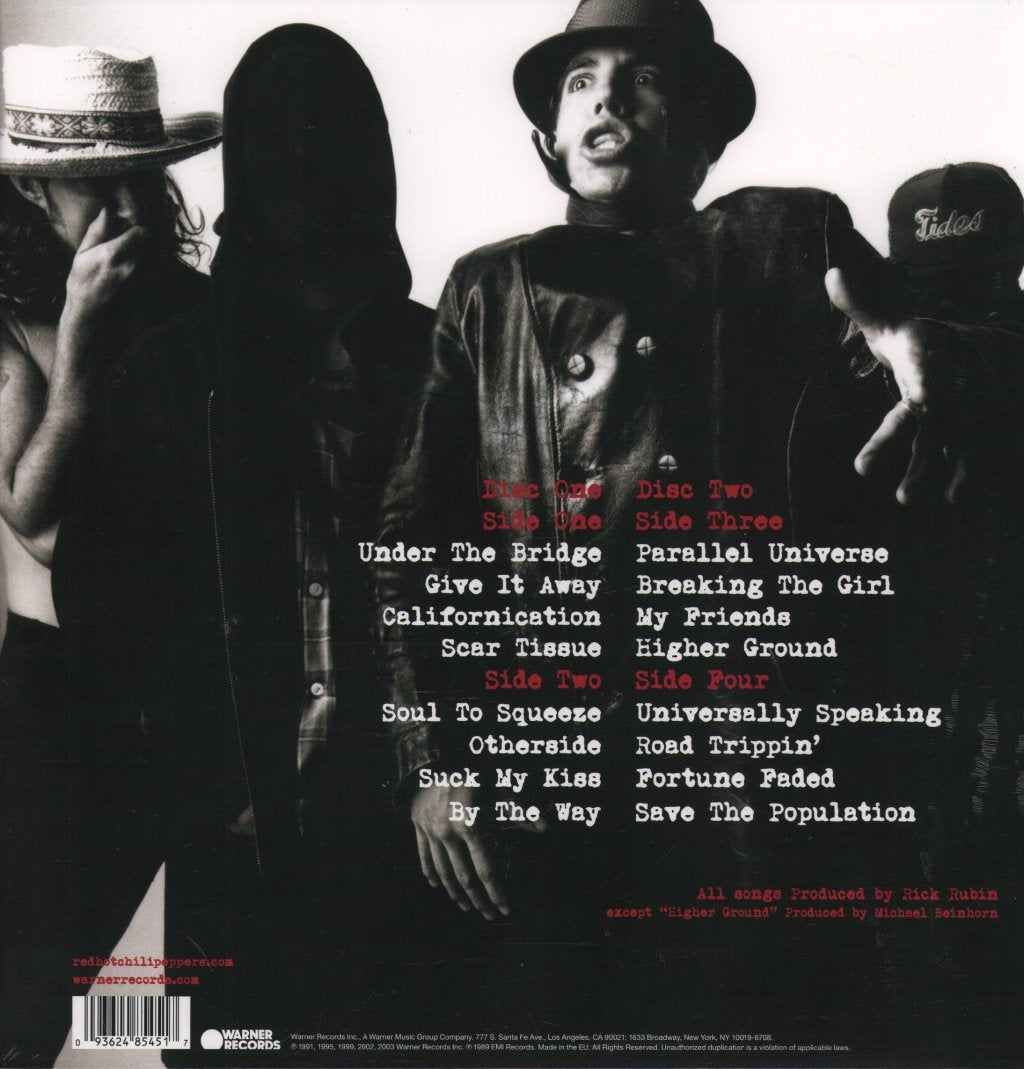 Red Hot Chili Peppers - Greatest Hits - Double Lp