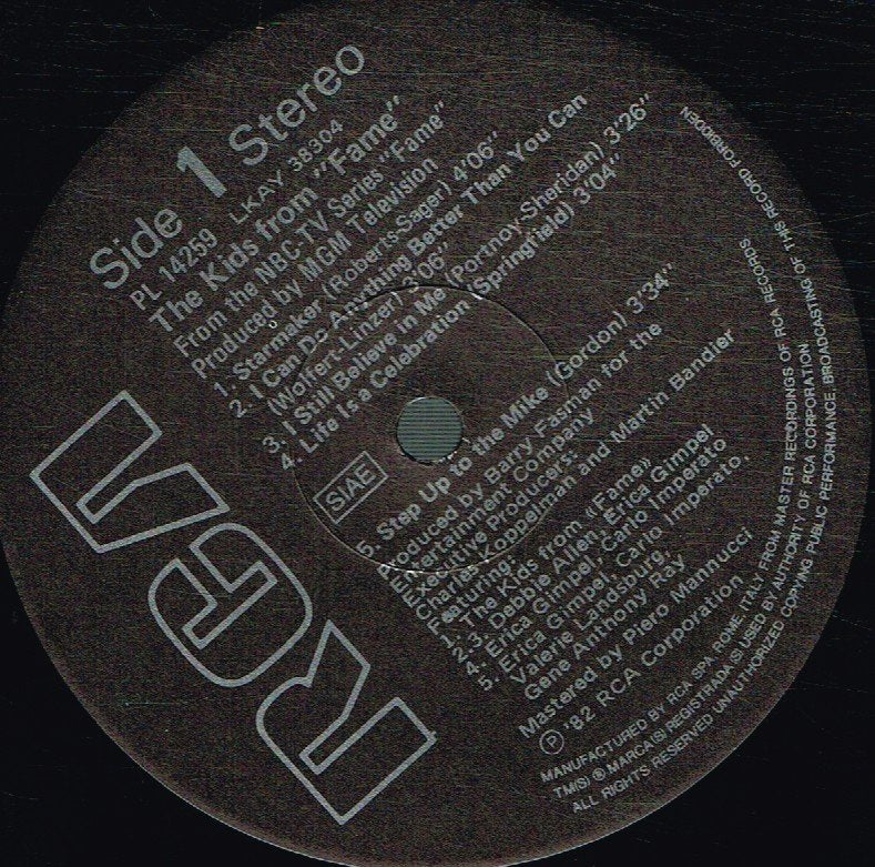 Kids From Fame - Kids From Fame - Lp