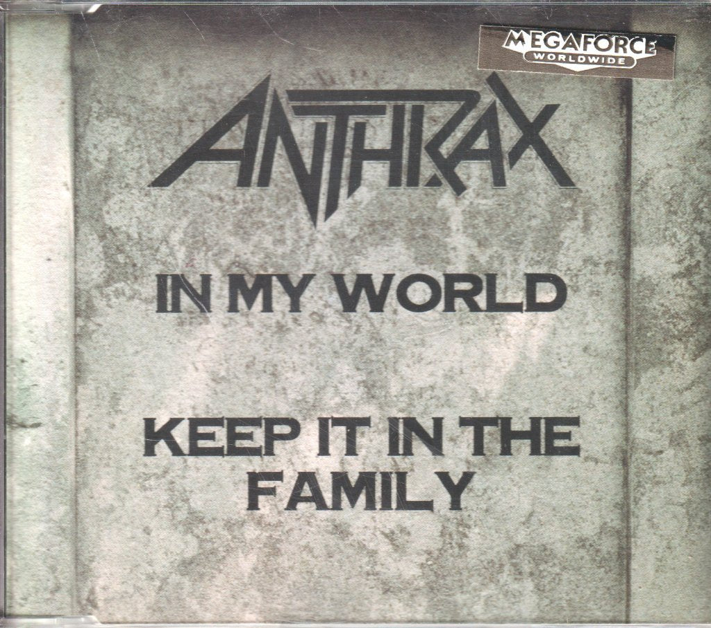 Anthrax (Metal Group) - In My World - Cd