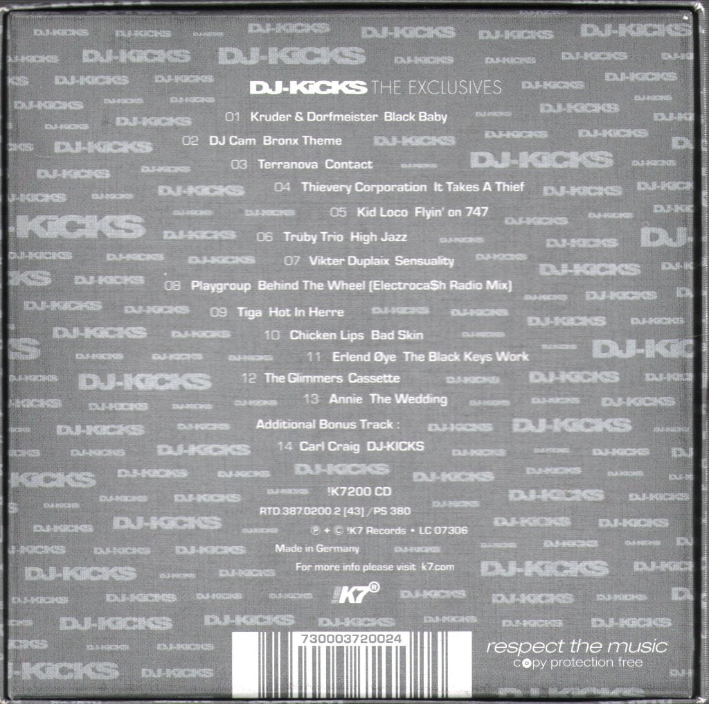 Various Artists - DJ-Kicks: The Exclusives - Cd