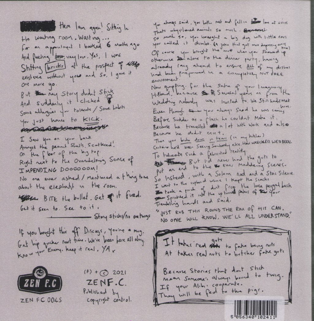 Yard Act - Dark Days / Peanuts - 7 Inch