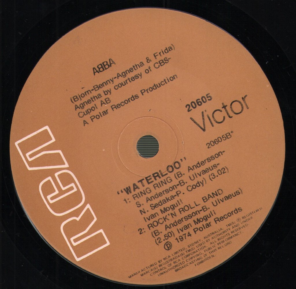 ABBA - Waterloo - 7 Inch
