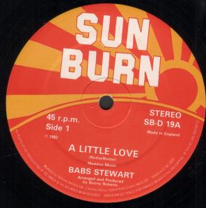 Babs Stewart - A Little Love - 12 Inch
