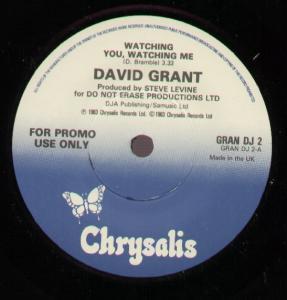 David Grant - Watching You Watching Me - 7 Inch
