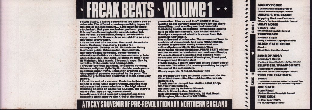 Various Artists - Freak Beats Volume 1 - Cassette