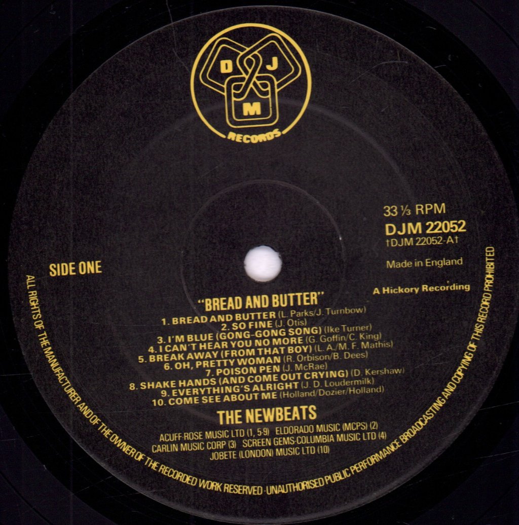 Newbeats - Bread And Butter - Lp