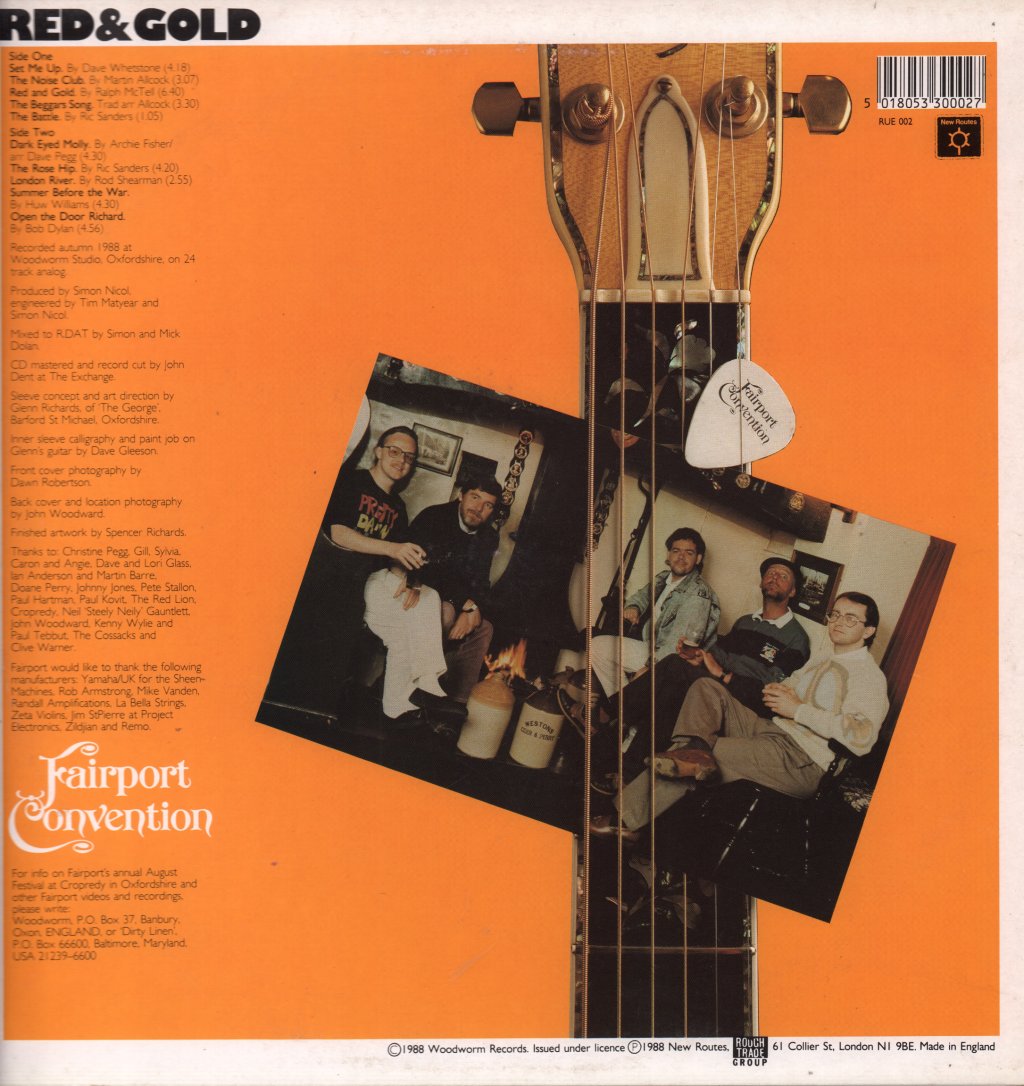 Fairport Convention - Red & Gold - Lp