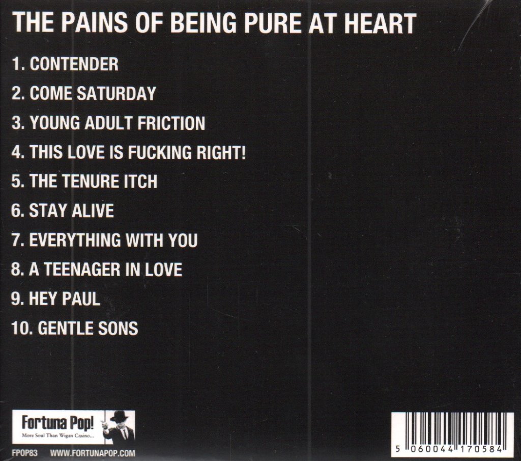 Pains Of Being Pure At Heart - Pains Of Being Pure At Heart - Cd