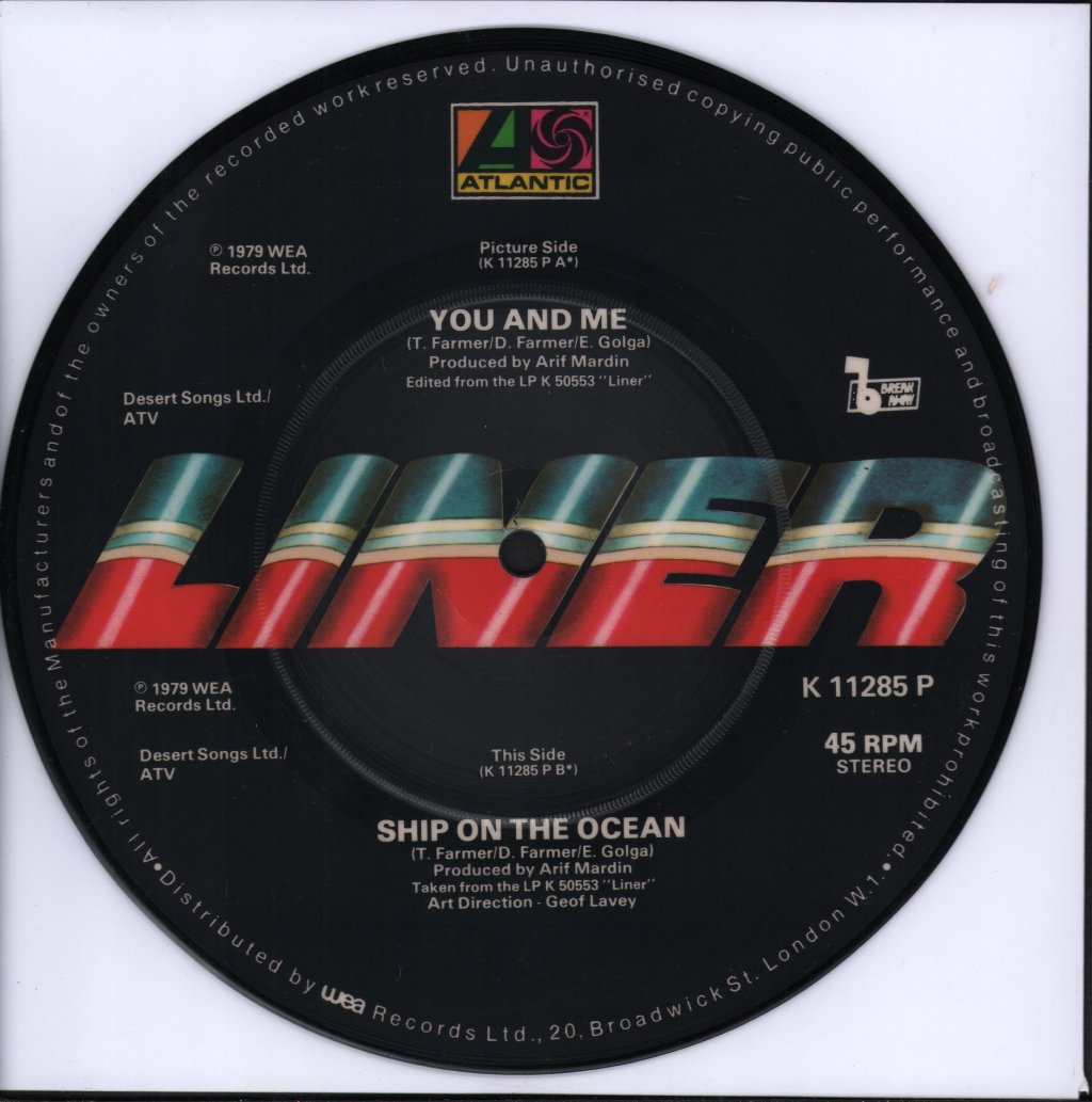 Liner (70'S) - You And Me - 7 Inch