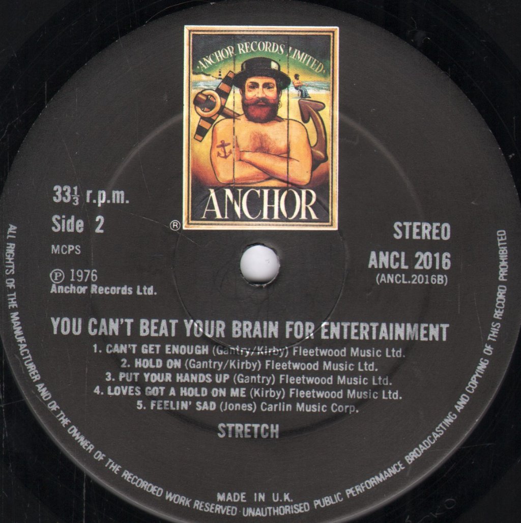 Stretch (70'S Rock Group) - You Can't Beat Your Brain For Entertainment - Lp