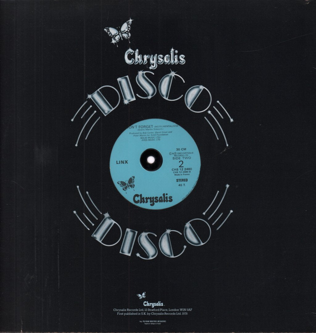 Linx - Rise And Shine - 12 Inch