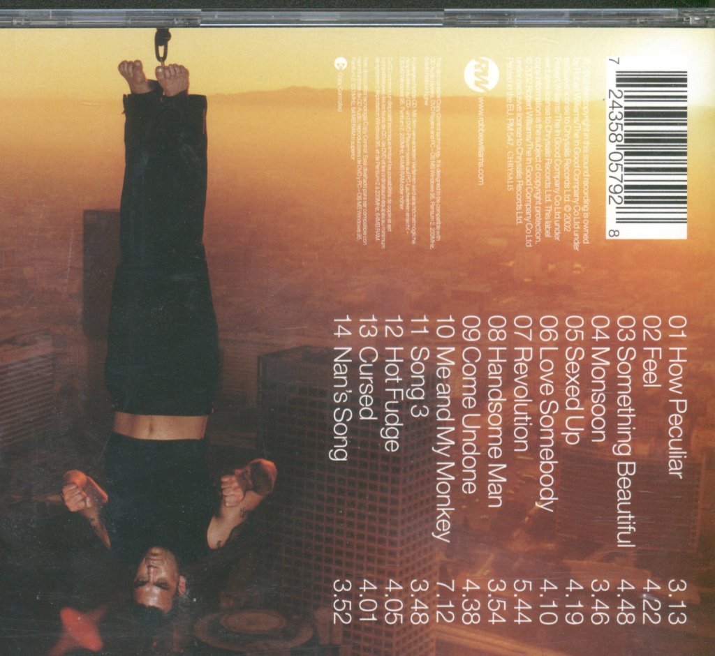 Robbie Williams - Escapology - Cd