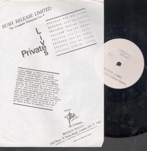 Private Lives - Because You're Young - 12 Inch