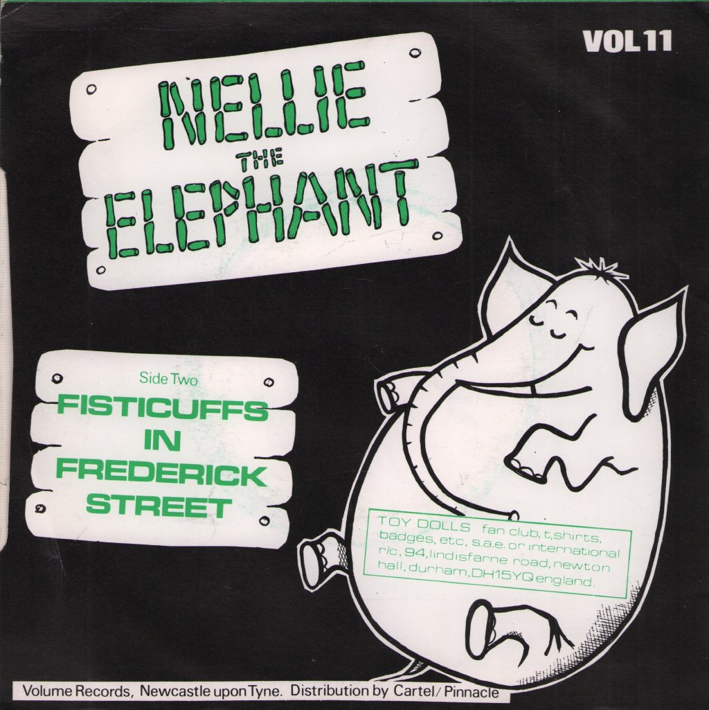 Toy Dolls - Nellie The Elephant - 7 Inch