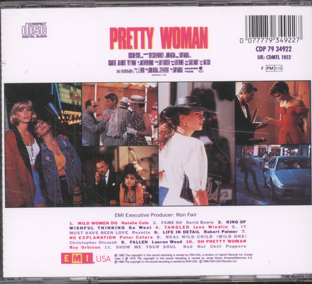 Various Artists - Pretty Woman (Original Motion Picture Soundtrack) - Cd