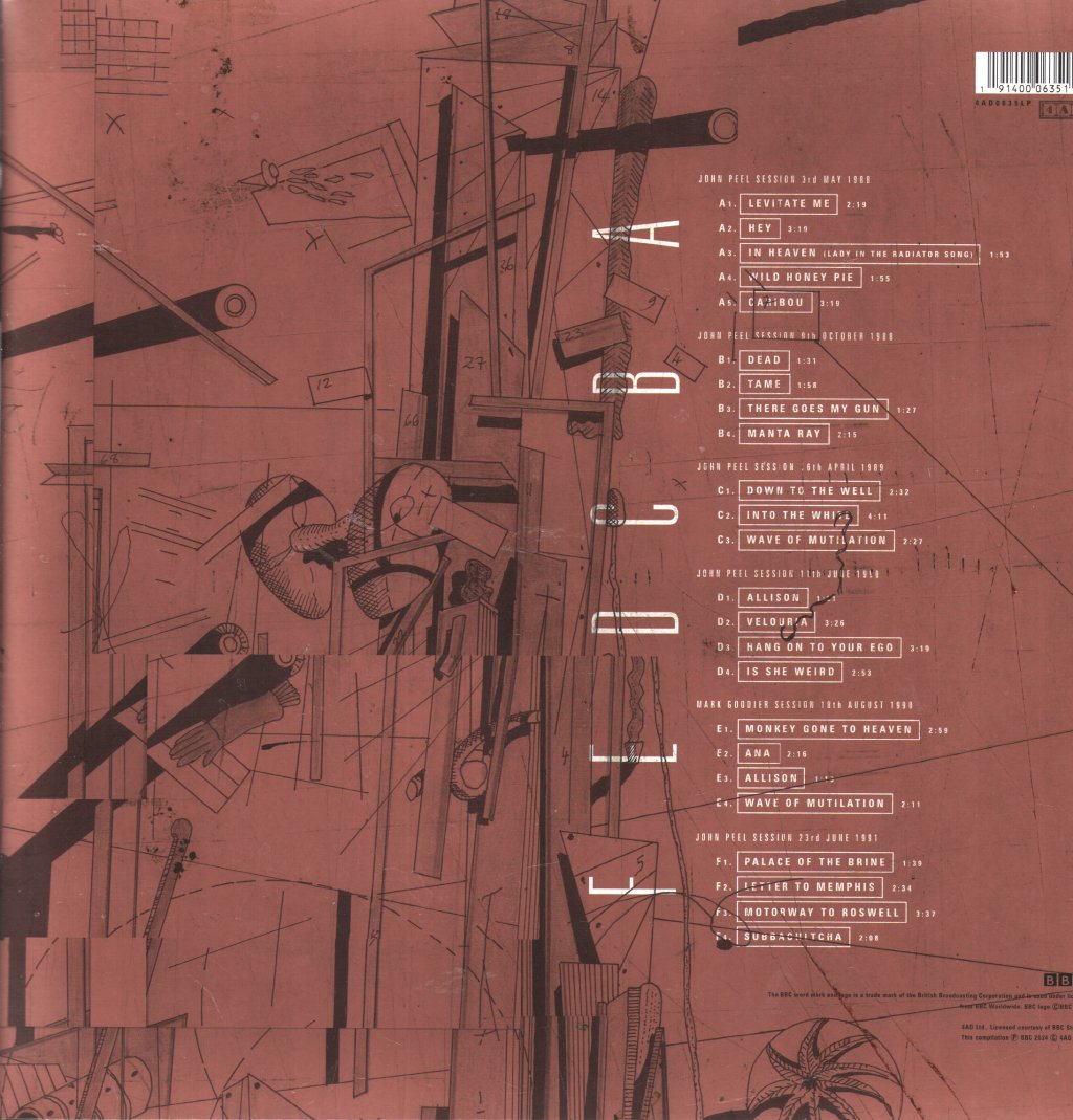 Pixies - Live At The BBC - Triple Lp