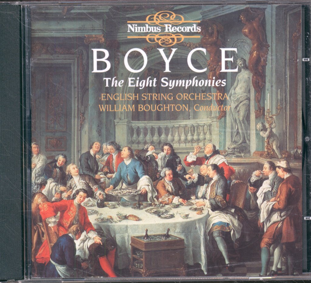 English String Orchestra, William Boughton - Boyce - Eight Symphonies - Cd