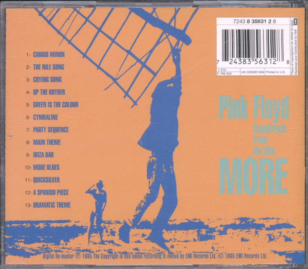 Pink Floyd - Music From The Film More - Cd