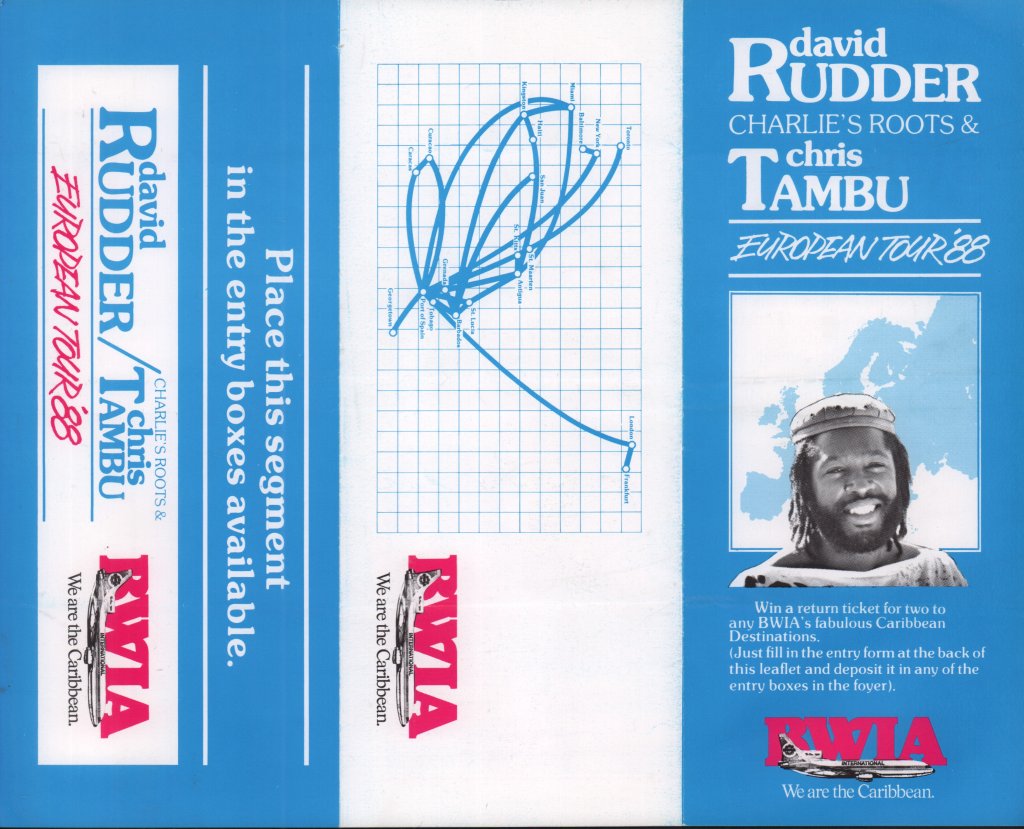 David Rudder And Charlies Roots - Haiti - Lp