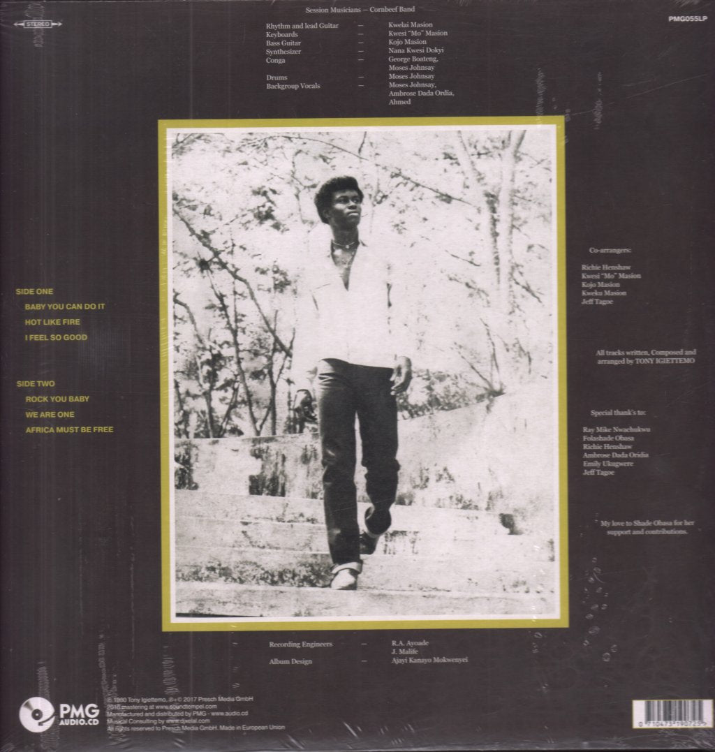 Tony Igiettemo - Hot Like Fire - Lp