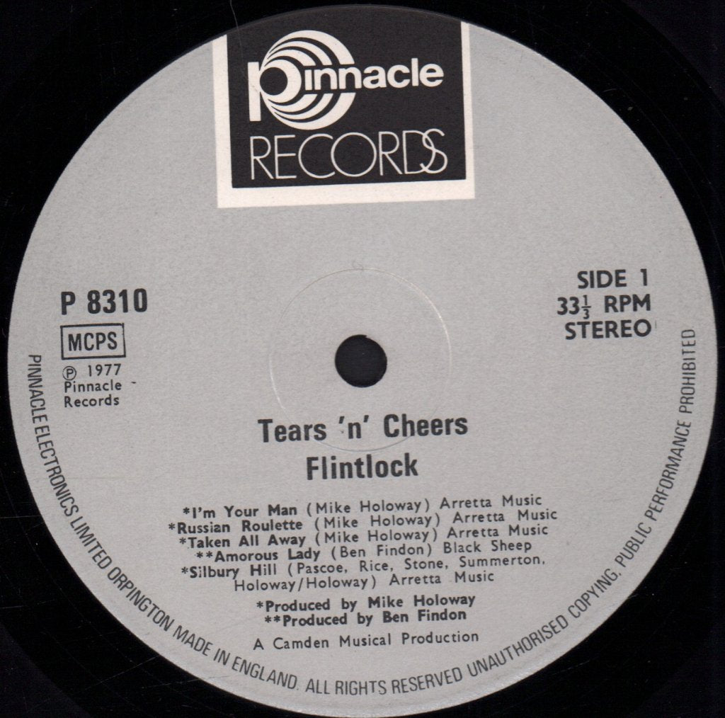 Flintlock - Tears N Cheers - Lp