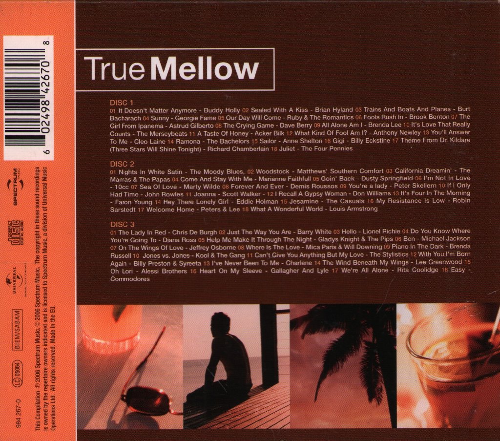 Various Artists - True Mellow - Cd Set