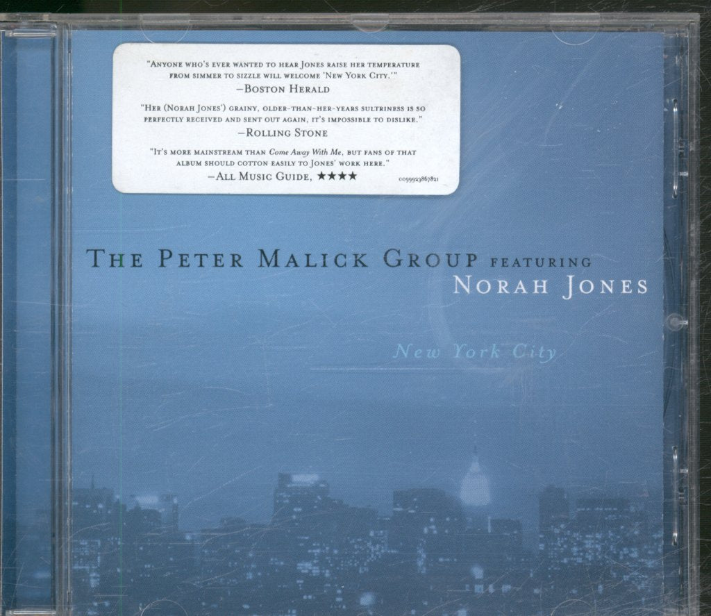 Peter Malick Group Featuring Norah Jones - New York City - Cd
