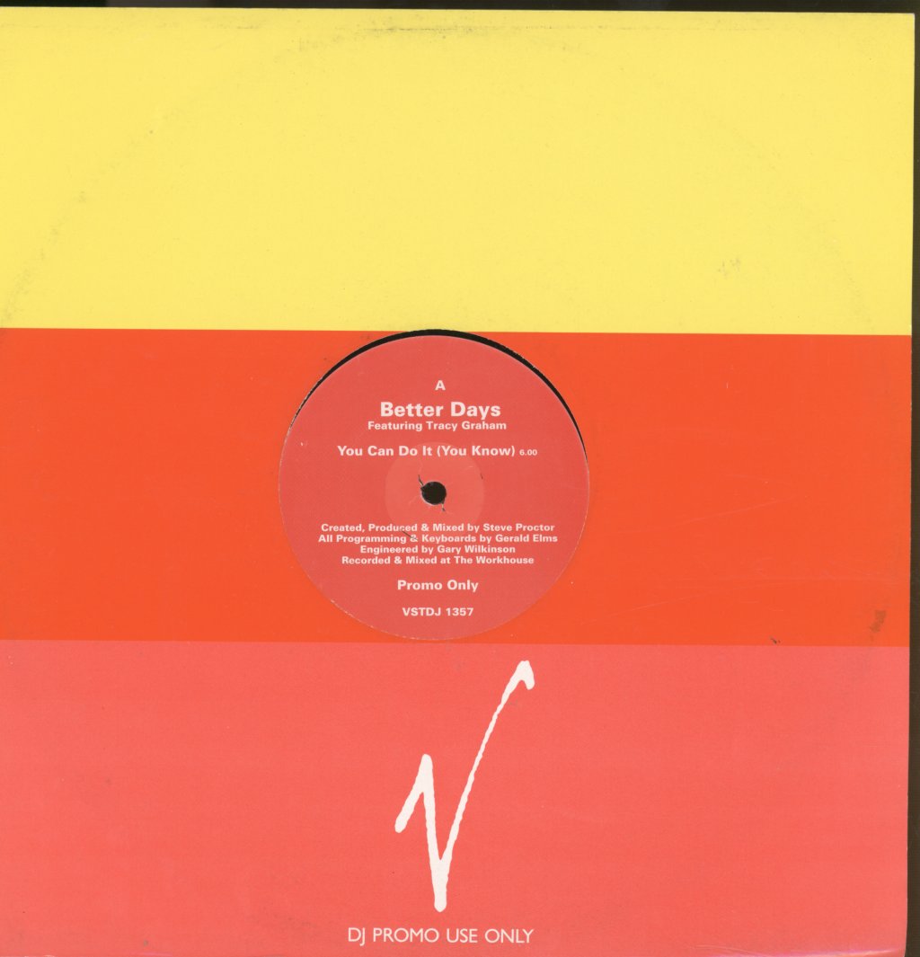 Better Days - You Can Do It (You Know) - 12 Inch
