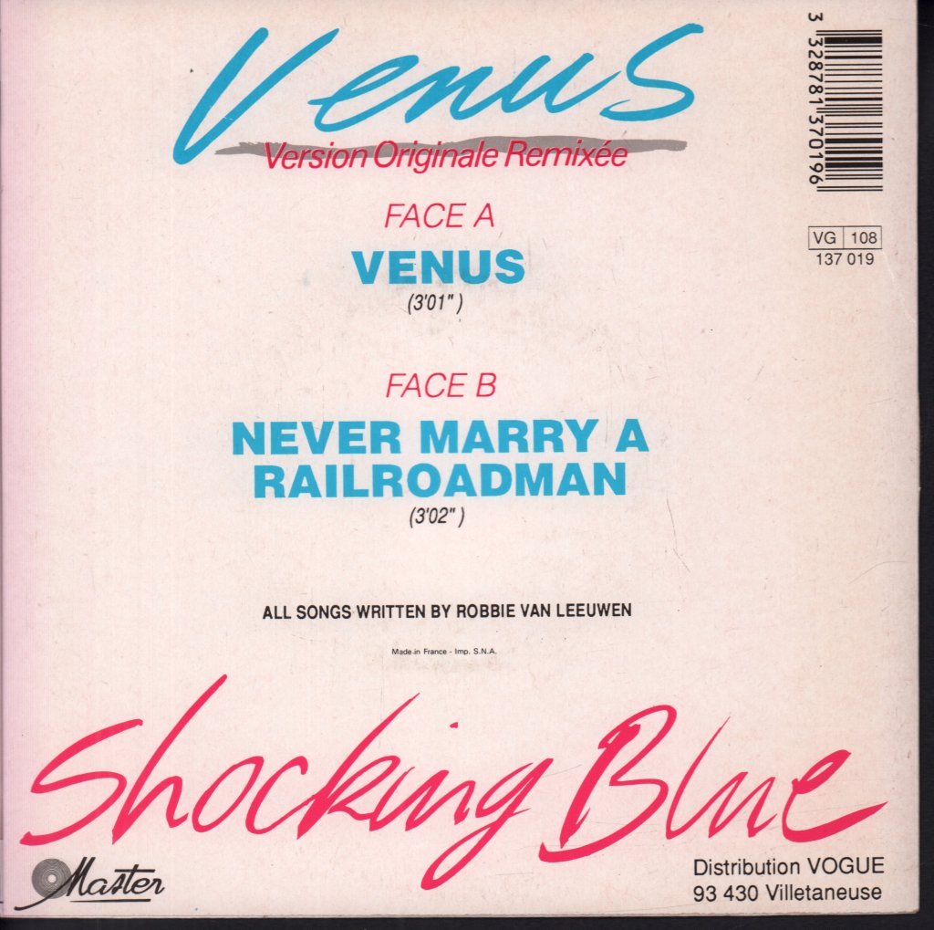 Shocking Blue - Venus - 7 Inch