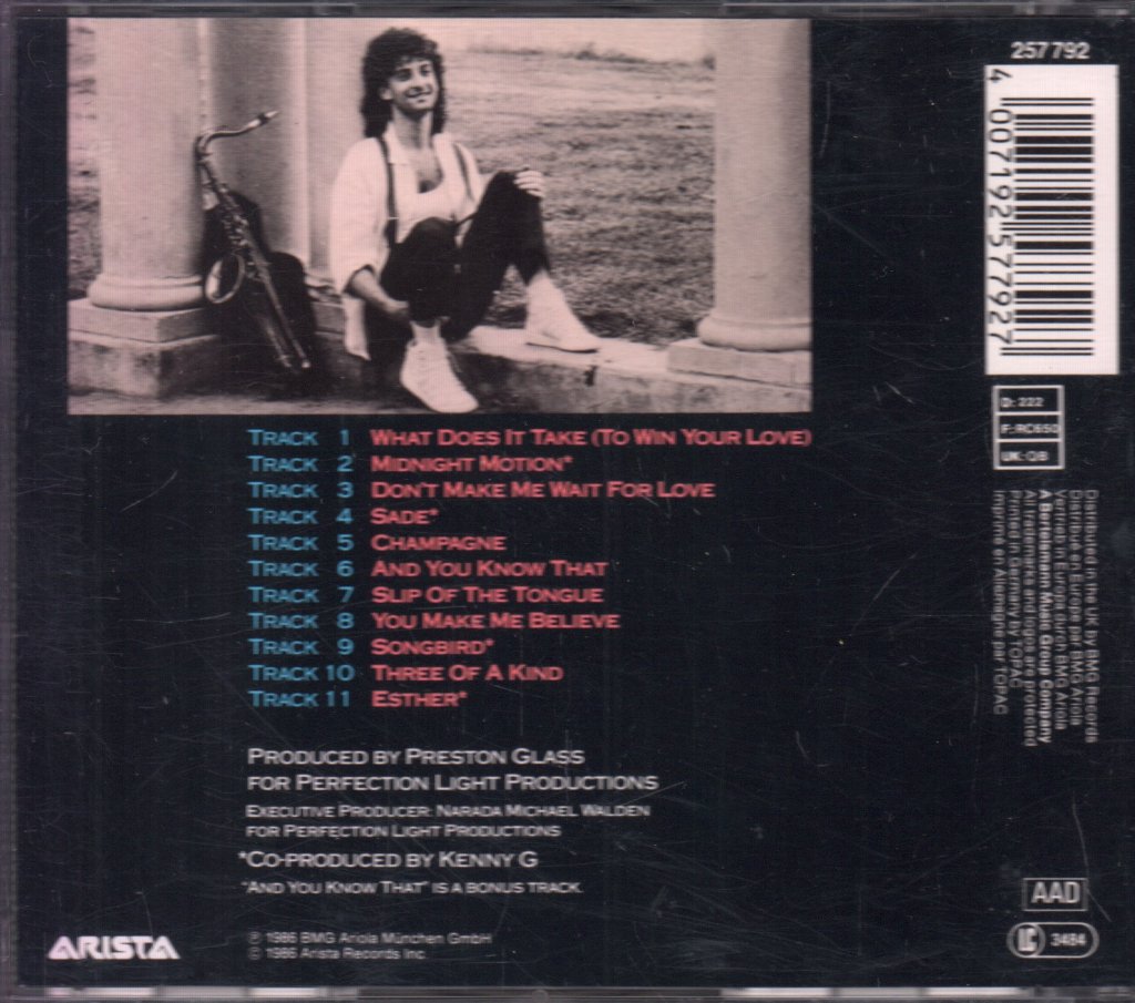 Kenny G - Duotones - Cd