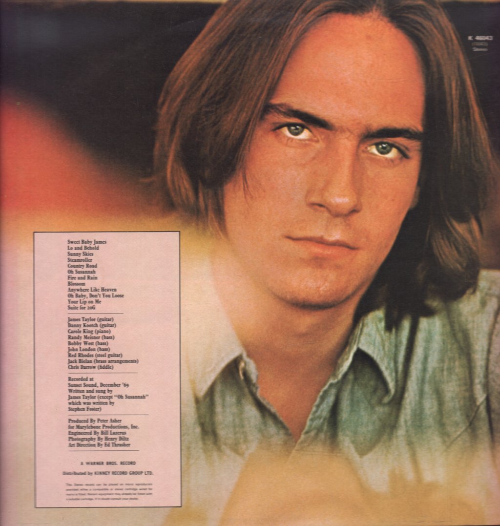 James Taylor - Sweet Baby James - Lp
