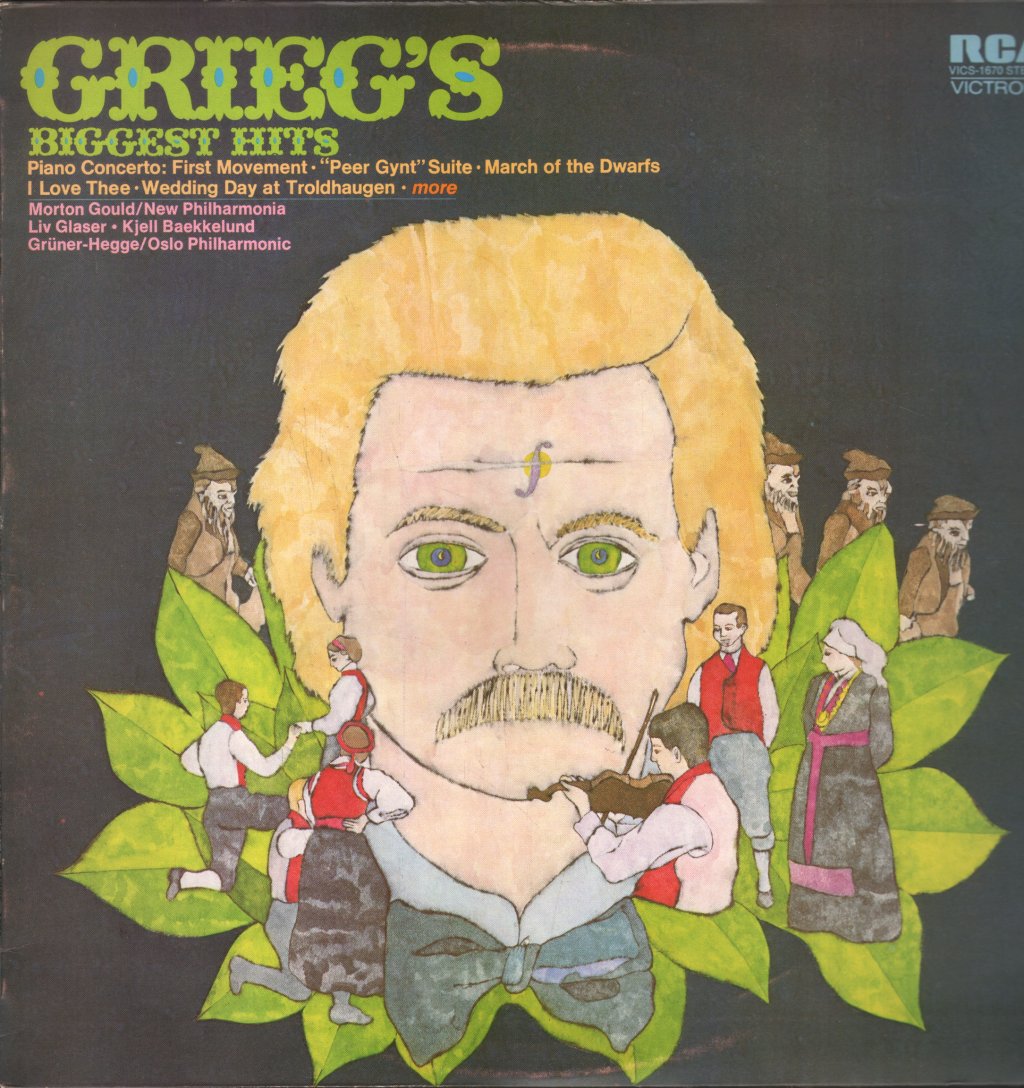 Edvard Grieg - Grieg's Biggest Hits - Lp