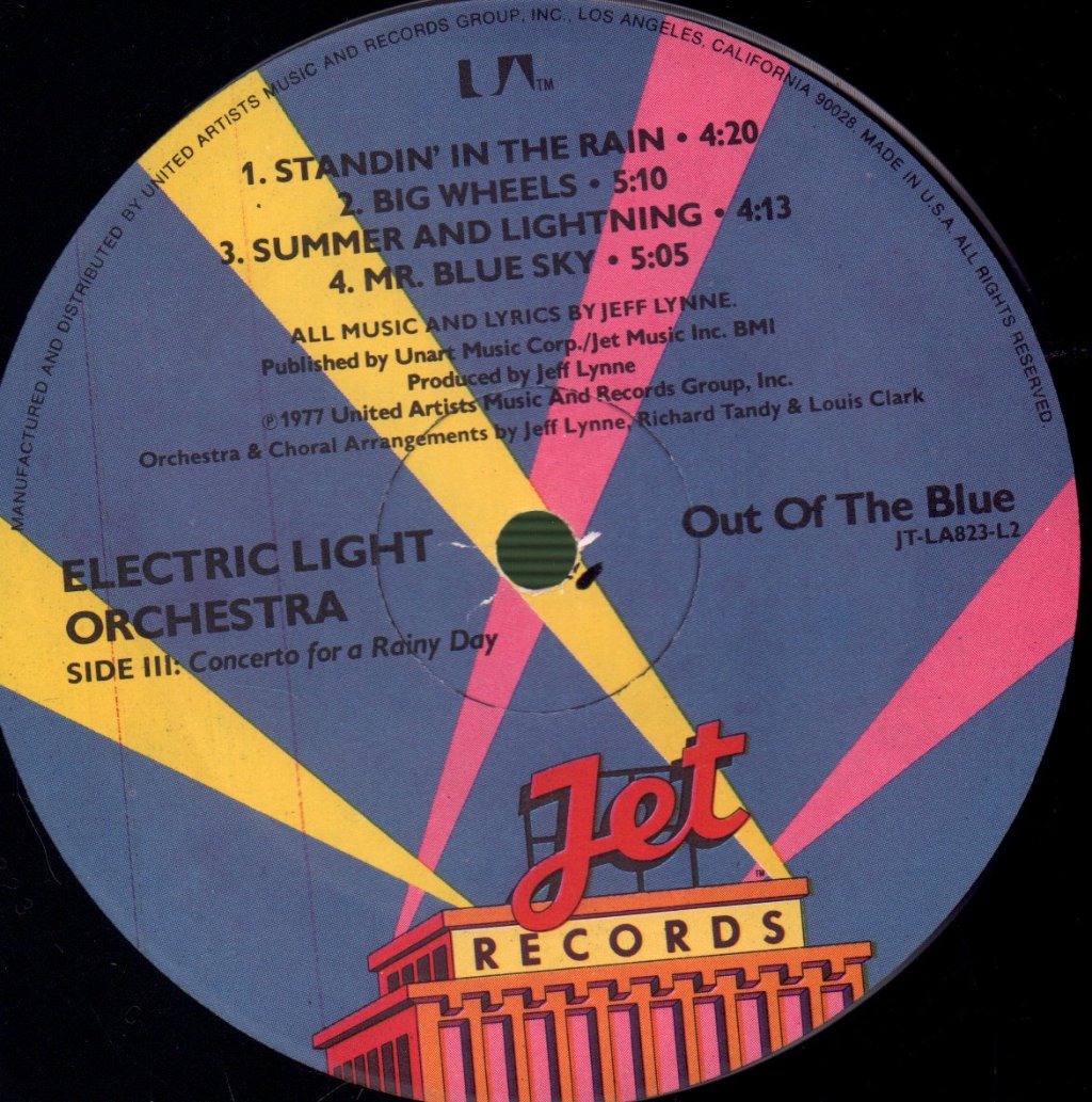 Electric Light Orchestra - Out Of The Blue - Double Lp