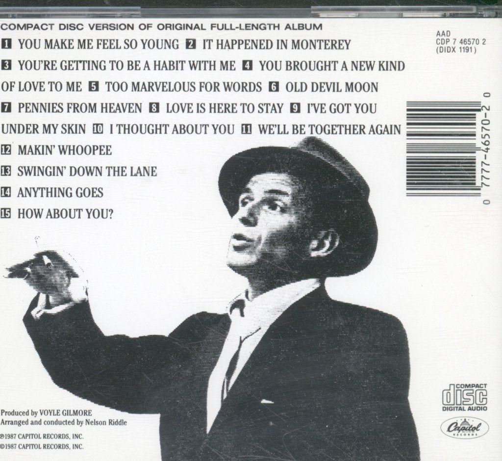 Frank Sinatra - Songs For Swingin' Lovers - Cd
