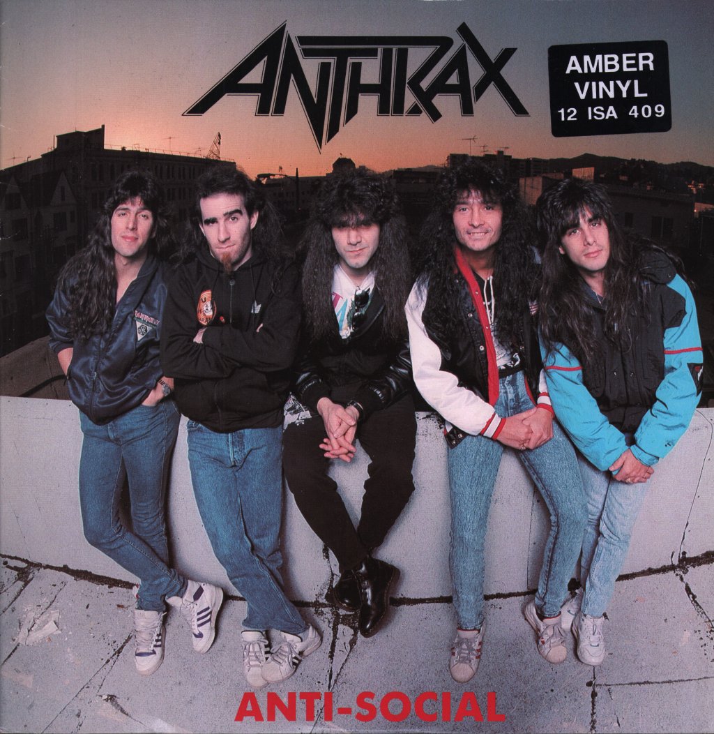 Anthrax - Anti-Social - 12 Inch