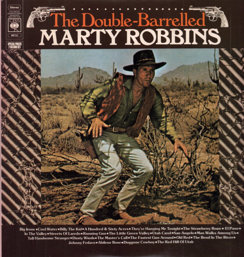Marty Robbins - Double Barrelled - Double Lp