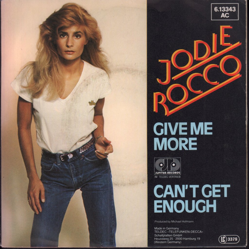 Jodie Rocco - Give Me More - 7 Inch