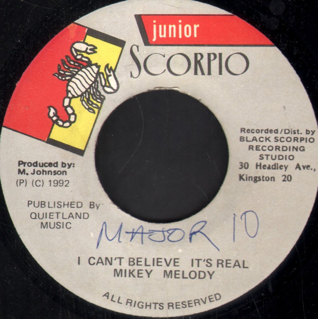 Mikey Melody - I Can't Believe It's Real - 7 Inch