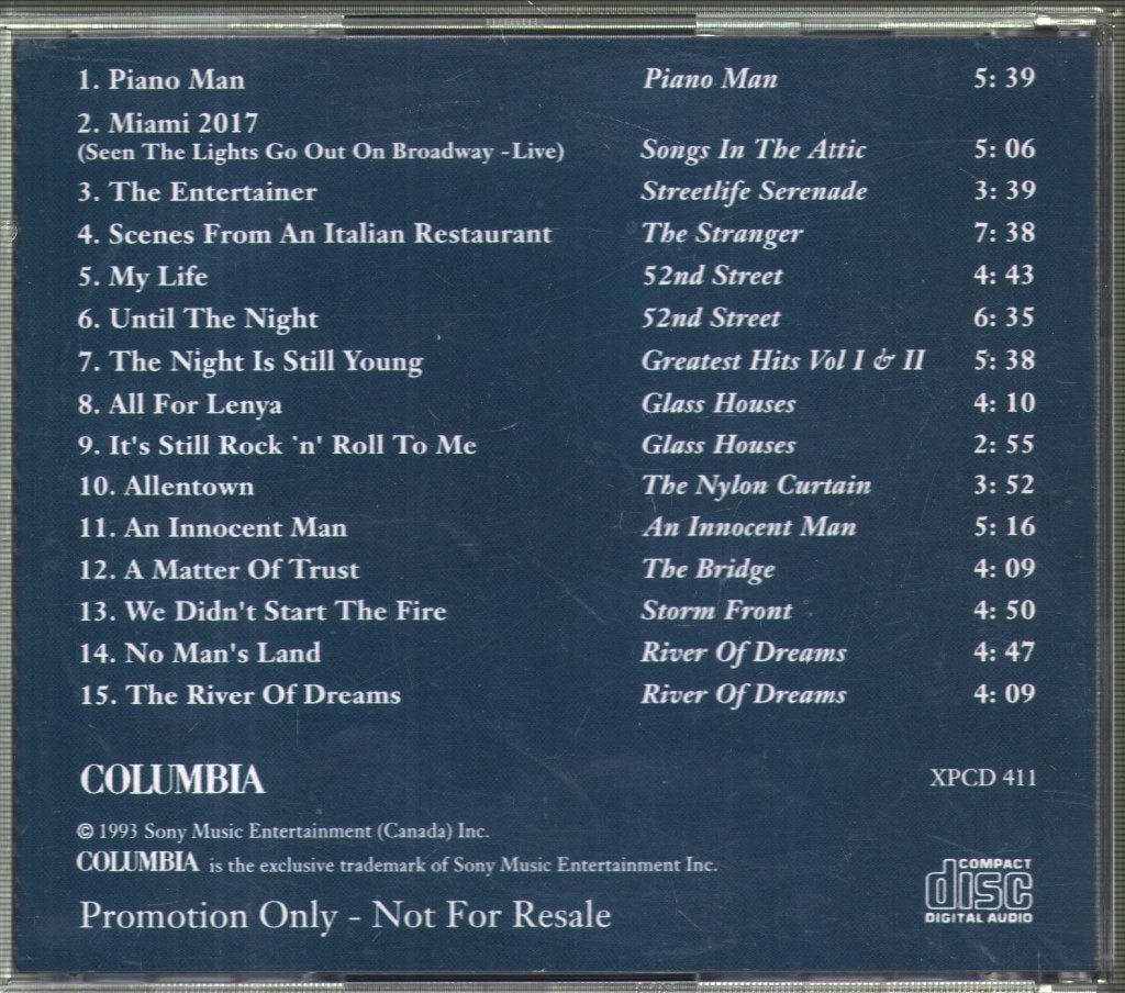 Billy Joel - Path To The River Of Dreams - Cd