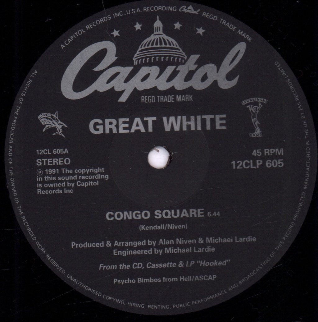 Great White - Congo Square - 12 Inch