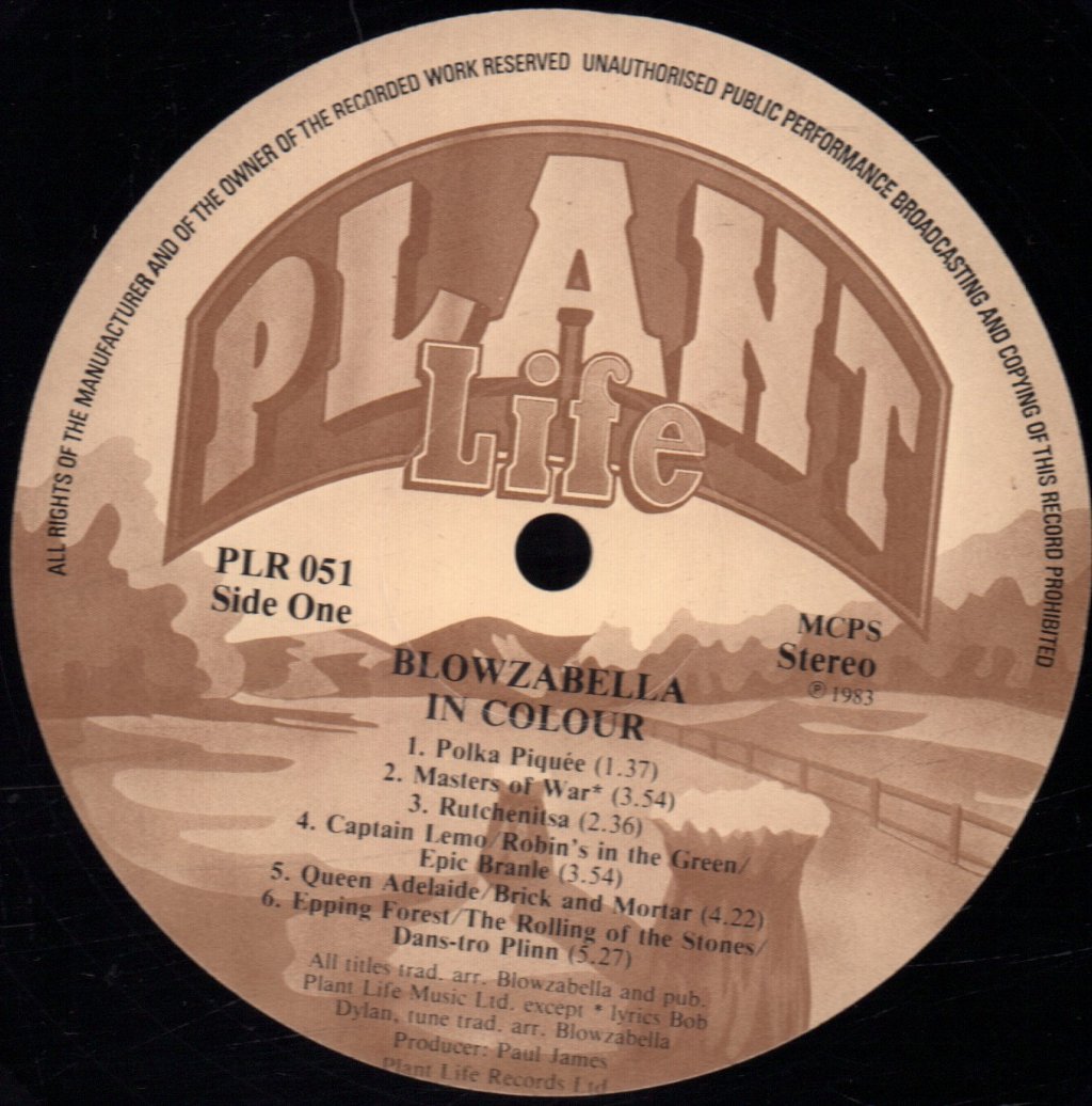 Blowzabella - In Colour - Lp