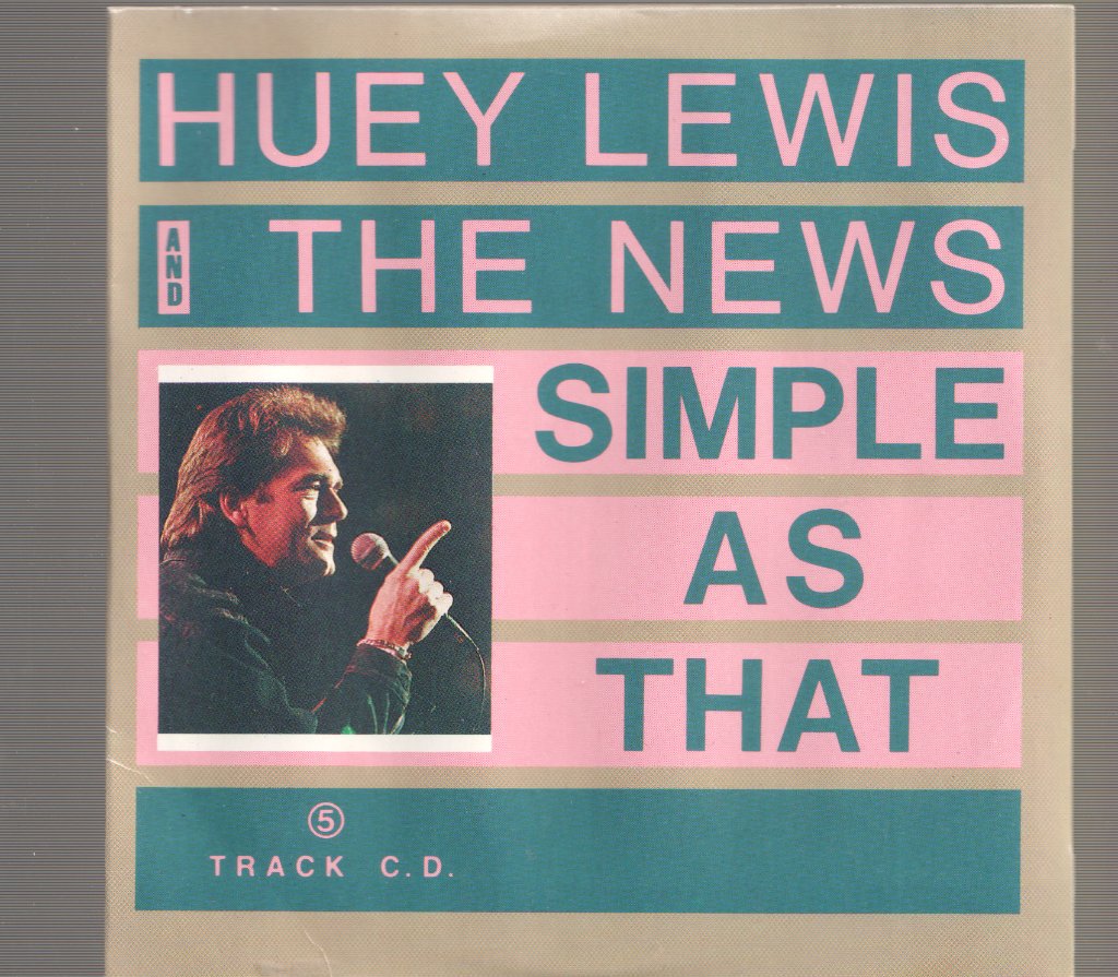 Huey Lewis & The News - Simple As That - Cd