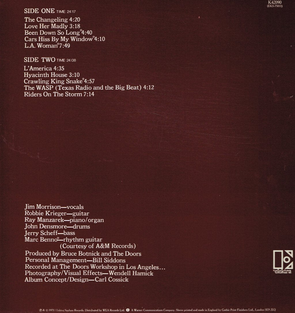 Doors - L.A. Woman - Lp