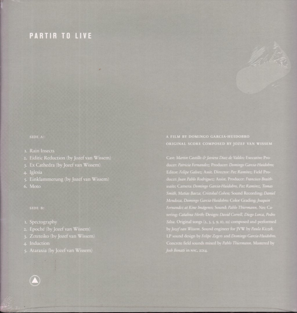 Jozef Van Wissem - Partir To Love - Lp