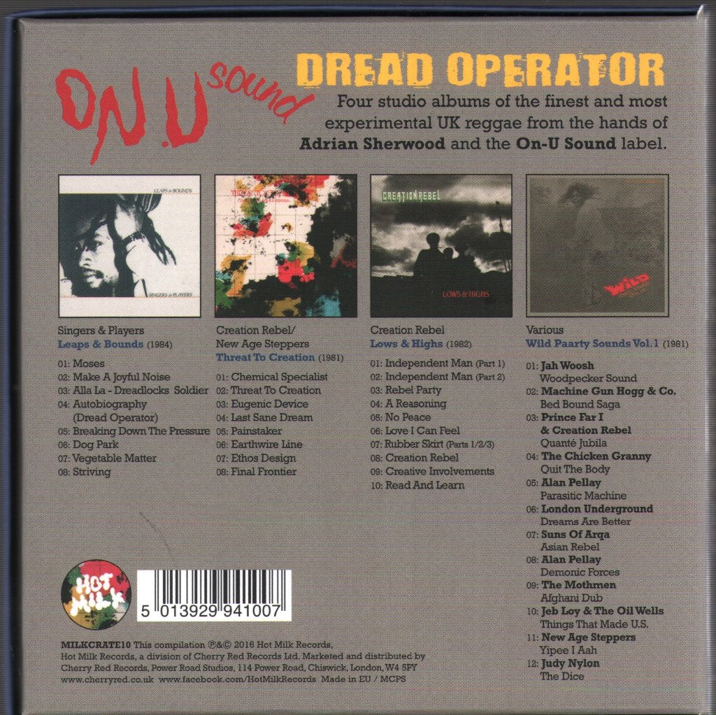 Various Artists - Dread Operator - Cd Set