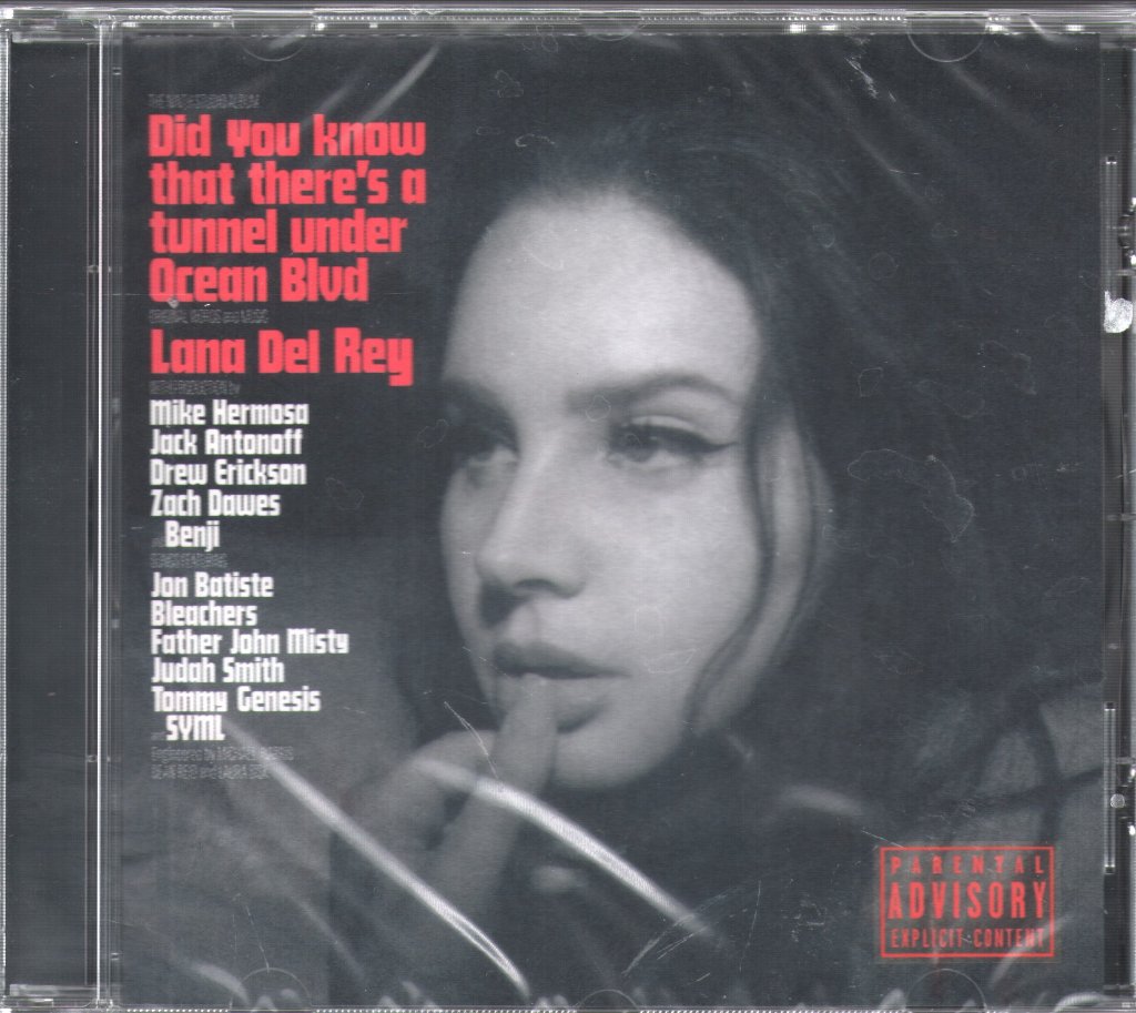Lana Del Rey - Did You Know That There's A Tunnel Under Ocean Blvd - Cd